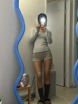 Kasara Knitted Goal Shorts