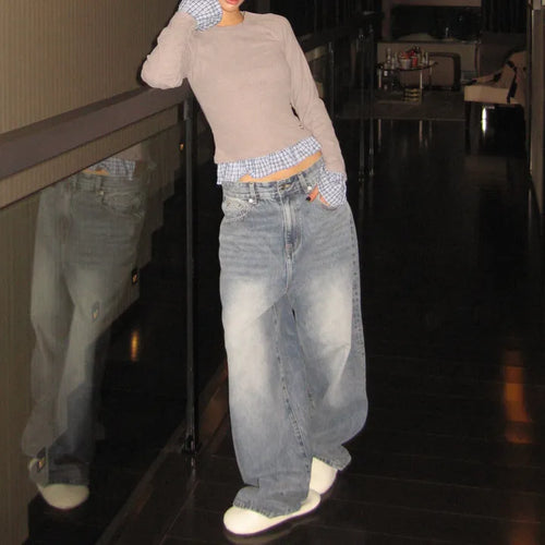 Sand Wide Denim Pants