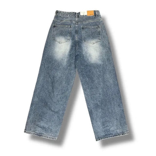 Sand Wide Denim Pants