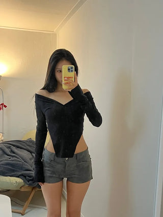 Ink Pigment Washing Shorts