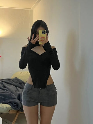 Ink Pigment Washing Shorts