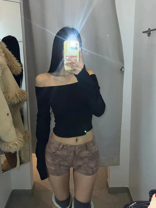 Ink Pigment Washing Shorts