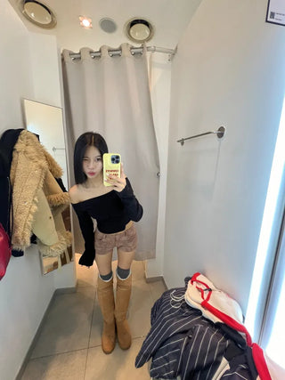 Ink Pigment Washing Shorts
