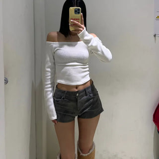 Ink Pigment Washing Shorts