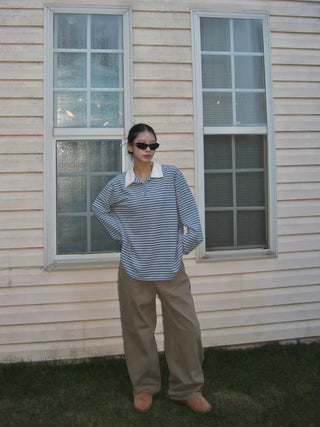 Tom Hippoint Cotton Wide Pants