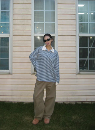 Tom Hippoint Cotton Wide Pants