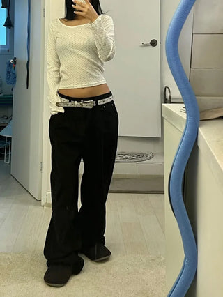 Tom Hippoint Cotton Wide Pants