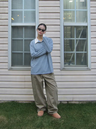 Tom Hippoint Cotton Wide Pants