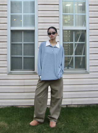 Tom Hippoint Cotton Wide Pants