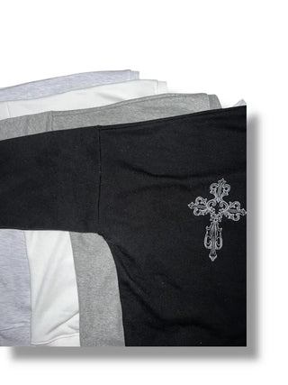 {Fleece x} Saint one-shoulder loose overfit man-to-man