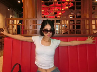 U-Point Crop Tee