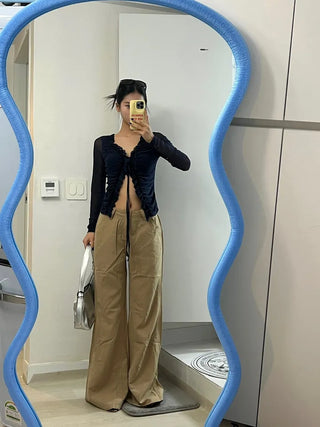 Benny Frill See-Through Cardigan