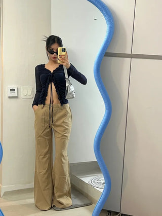 Benny Frill See-Through Cardigan