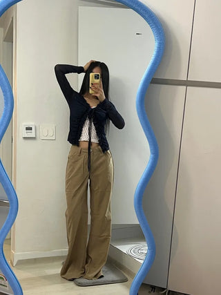 Benny Frill See-Through Cardigan