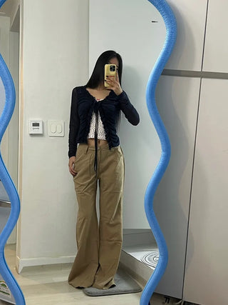 Benny Frill See-Through Cardigan