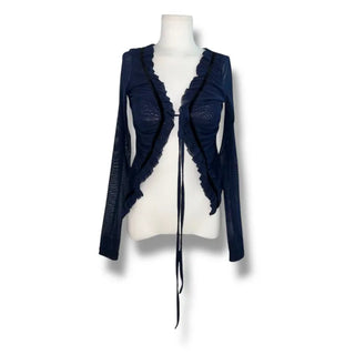 Benny Frill See-Through Cardigan