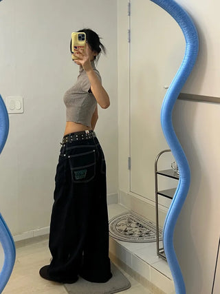 Kali Golji Half-Polar Crop Top