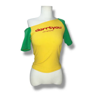 Dorrtyou Off-Shoulder Crop Top