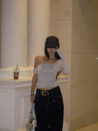 Rachel Balloon Off-Shoulder