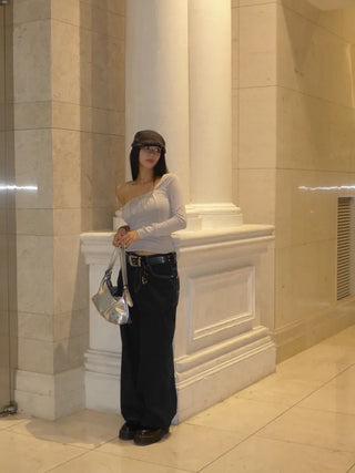 Rachel Balloon Off-Shoulder
