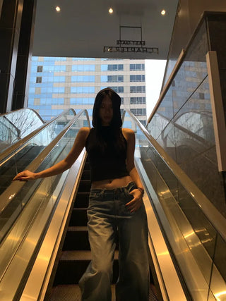 Channy Sleeveless Hooded Top