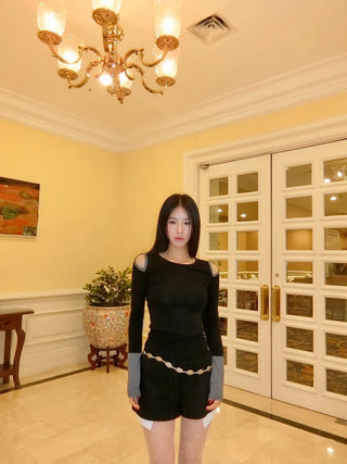 Slin Shoulder Team Tee