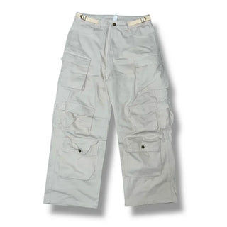 Waist buckle pocket cargo pants