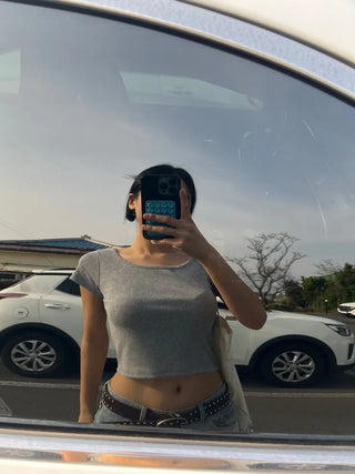 Bae Golji Square Crop Tee
