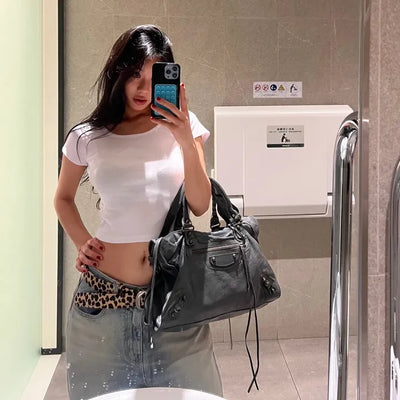 Bae Golji Square Crop Tee