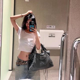 Bae Golji Square Crop Tee