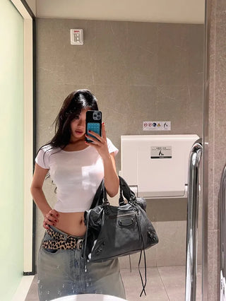 Bae Golji Square Crop Tee