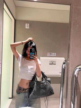 Bae Golji Square Crop Tee