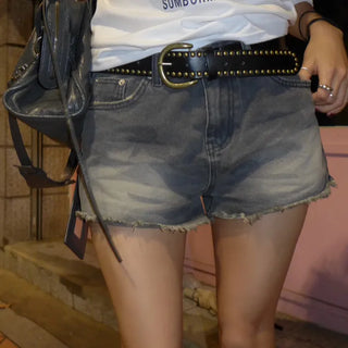 Camo damge short pants