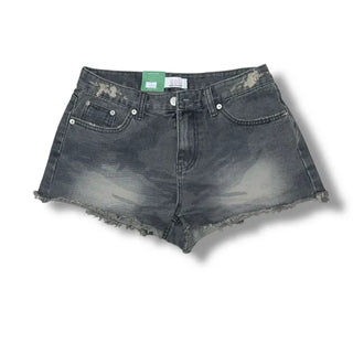 Camo damge short pants