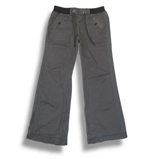 Vintage band charcoal flare pants