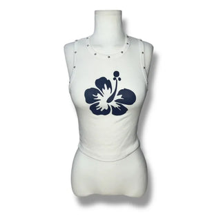 Surffee Studded Crop Sleeveless