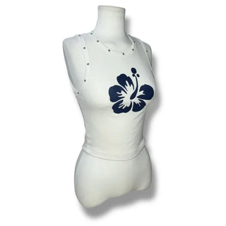 Surffee Studded Crop Sleeveless