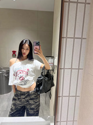 LOS⍣ANGELS off shoulder