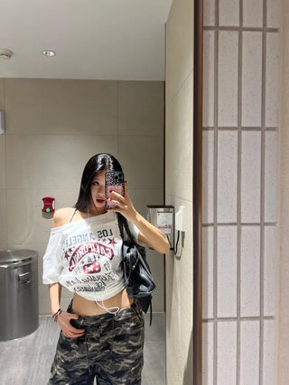 LOS⍣ANGELS off shoulder