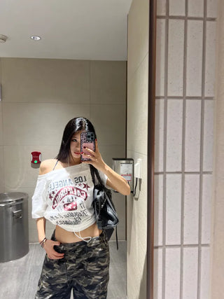 LOS⍣ANGELS off shoulder