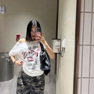 LOS⍣ANGELS off shoulder