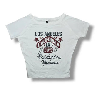 LOS⍣ANGELS off shoulder