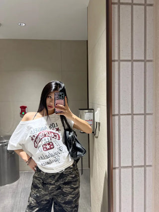LOS⍣ANGELS off shoulder