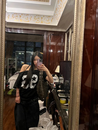 96 ✰ number off shoulder