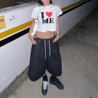 I ❤️ ME crop tee
