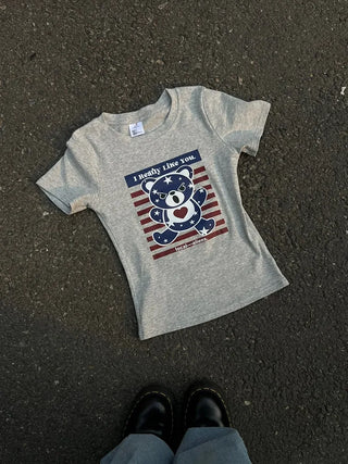 Angry bear tee