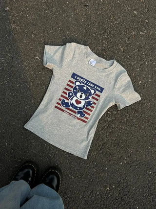 Angry bear tee