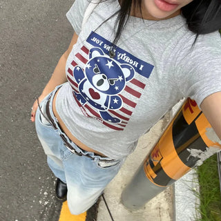 Angry bear tee