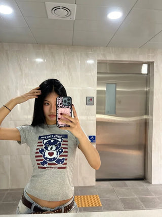 Angry bear tee