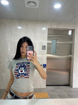 Angry bear tee